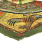 HERMES プリーツスカーフ プリーツ・カレ オーストラリアの夢思い出 プリーツ スカーフ シルク レディース グリーン