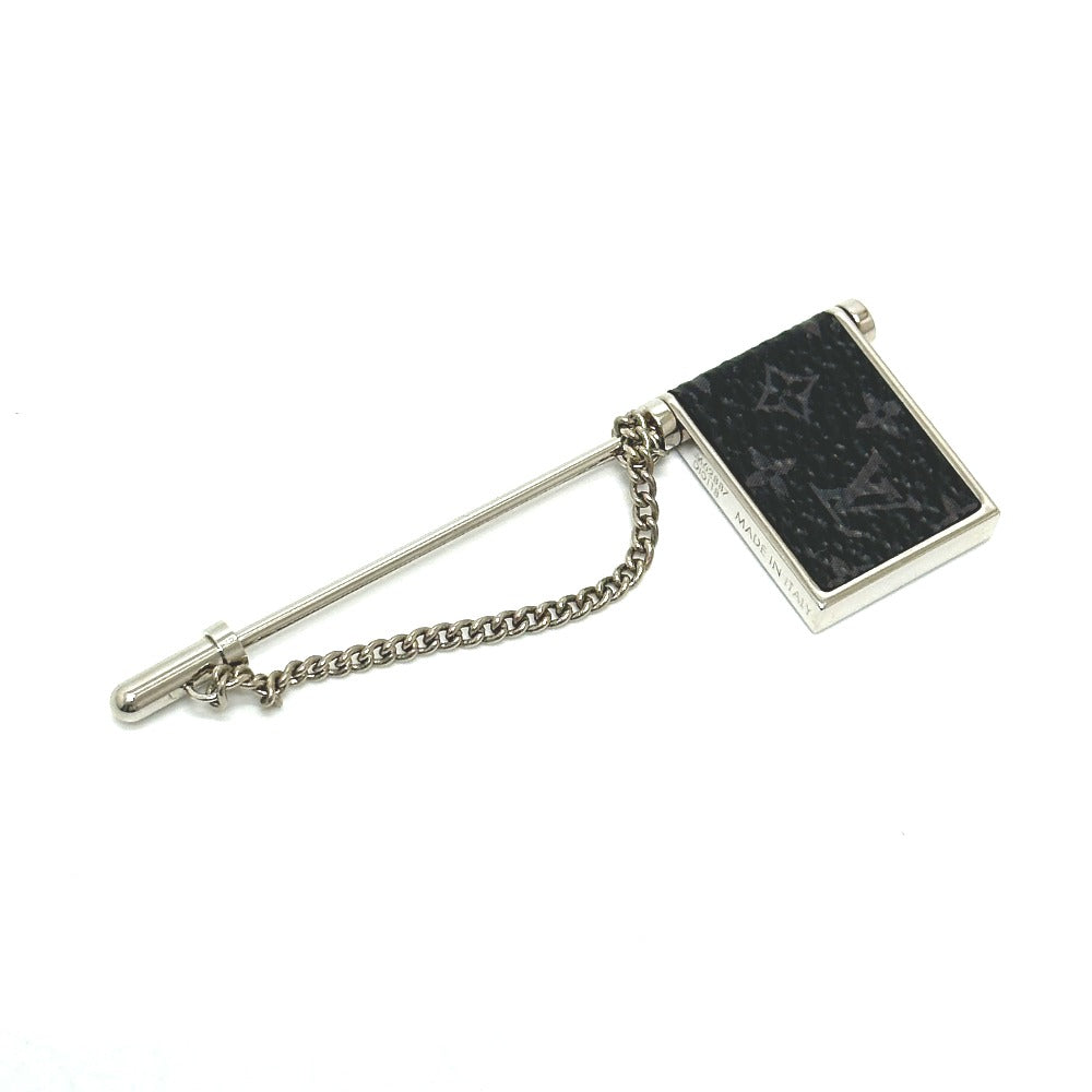 LOUIS VUITTON M62887 ラペルピン ピンブローチ ブローチ モノグラムエクリプスキャンバス レディース ブラック