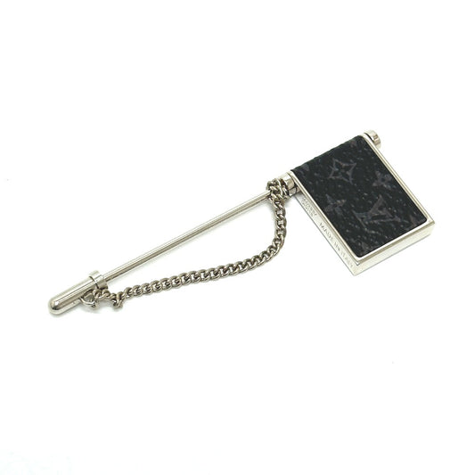 LOUIS VUITTON M62887 ラペルピン ピンブローチ ブローチ モノグラムエクリプスキャンバス レディース ブラック
