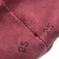 CHANEL CC Mark Logo Stitch Long Gloves Fashion Accessories gloves suede wine-red Used