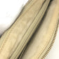GUCCI 256867 Mayfair Clutch bag with strap, flat bag Pouch Sima leather White Used