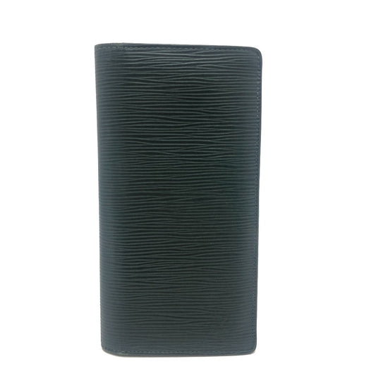 LOUIS VUITTON Portefeuille Brazza (older model) Long wallet Long Wallet Epi Leather Dark green Used