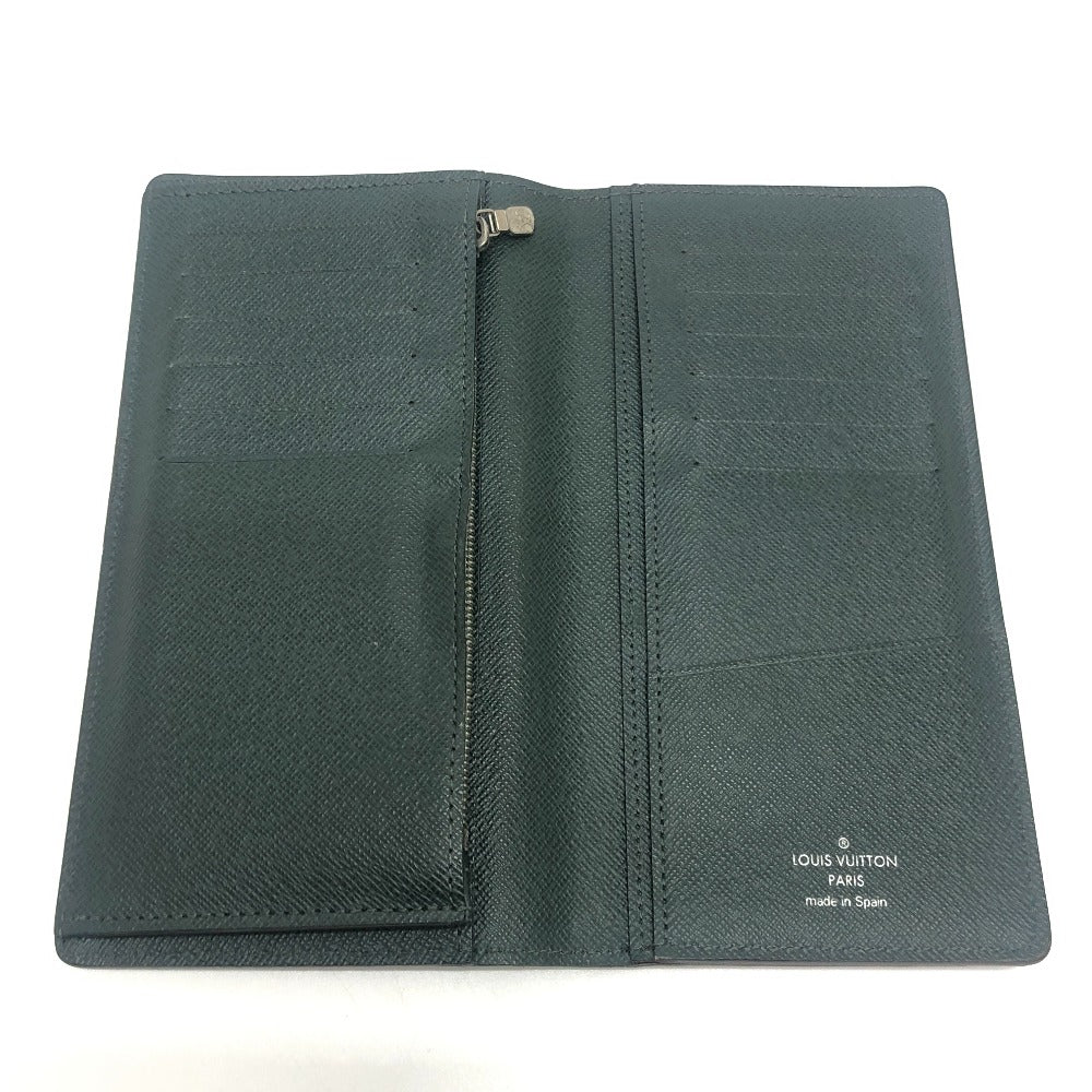 LOUIS VUITTON Portefeuille Brazza (older model) Long wallet Long Wallet Epi Leather Dark green Used