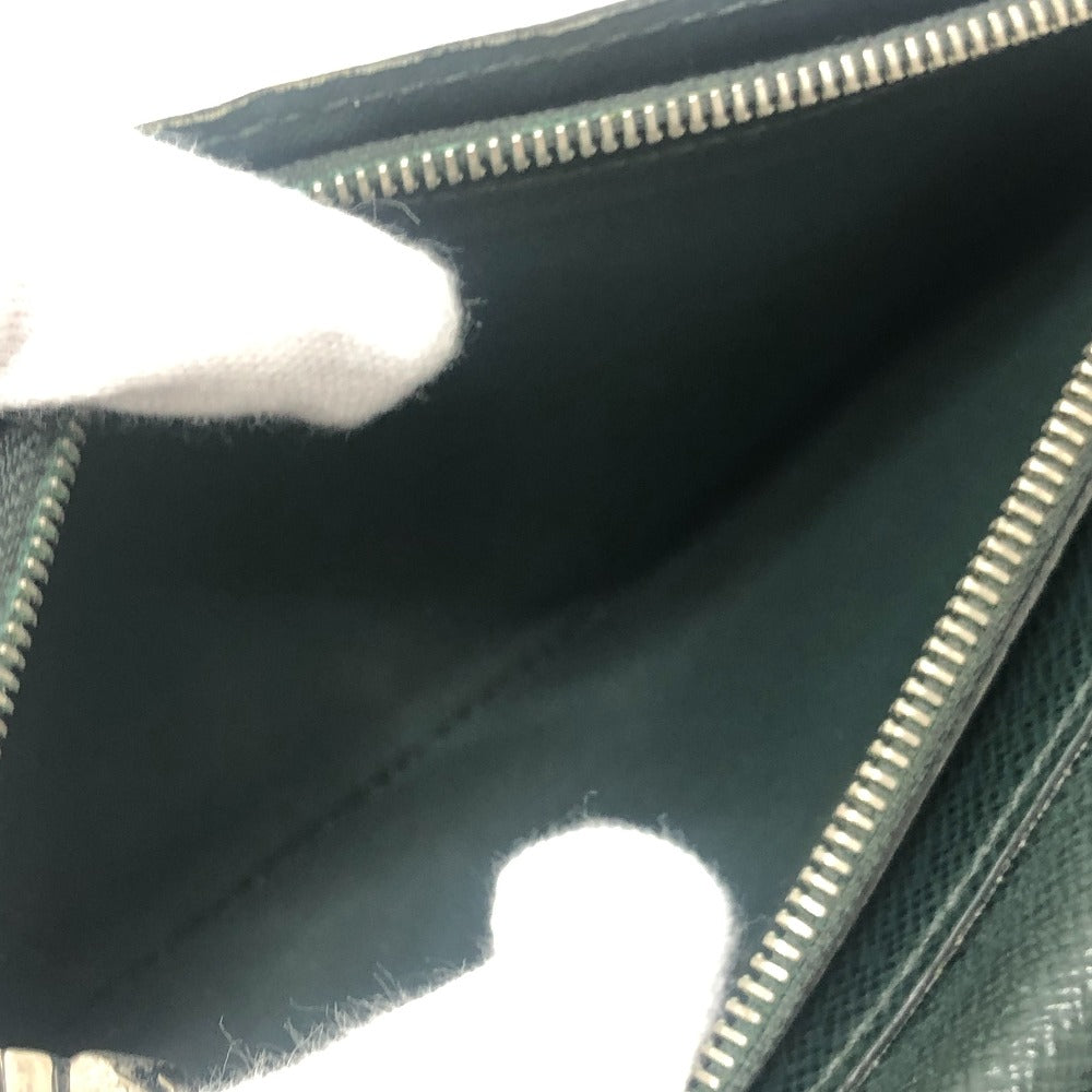 LOUIS VUITTON Portefeuille Brazza (older model) Long wallet Long Wallet Epi Leather Dark green Used