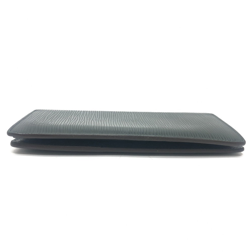 LOUIS VUITTON Portefeuille Brazza (older model) Long wallet Long Wallet Epi Leather Dark green Used
