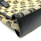 LOEWE anagram Tote Bag Handbag Hand Bag Canvas Beige/Black Used