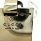 GUCCI Zodiac Sign Plate: Libra Choker Necklace SV925 Silver Used