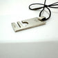 GUCCI Zodiac Sign Plate: Libra Choker Necklace SV925 Silver Used