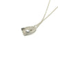 GUCCI 1P Amethyst Chain Necklace SV925 Silver Used