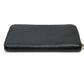 BVLGARI B.zero Charm round Long Wallet Leather Black Used