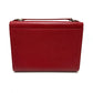 BURBERRY logo 2WAY Business bag Leather Red Used