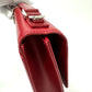 BURBERRY logo 2WAY Business bag Leather Red Used