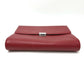BURBERRY logo 2WAY Business bag Leather Red Used