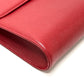BURBERRY logo 2WAY Business bag Leather Red Used