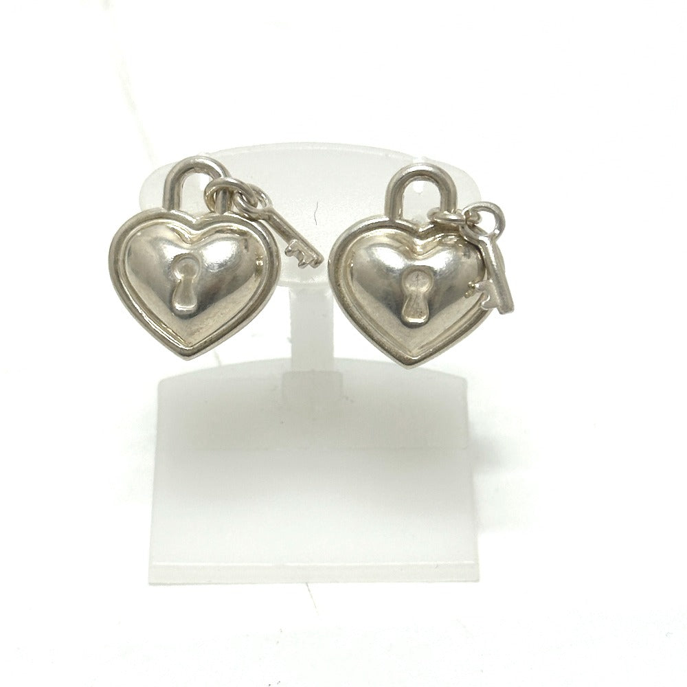 TIFFANY&Co. Heart lock Pierce SV925 Silver Used