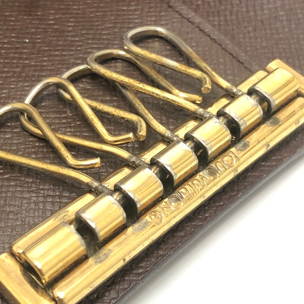 LOUIS VUITTON N62630 Multicles6 Out of stock: 5-pack accessories Key Case Damier Canvas Ebene Used