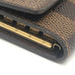 LOUIS VUITTON N62630 Multicles6 Out of stock: 5-pack accessories Key Case Damier Canvas Ebene Used