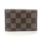 LOUIS VUITTON N62630 Multicles6 Out of stock: 5-pack accessories Key Case Damier Canvas Ebene Used