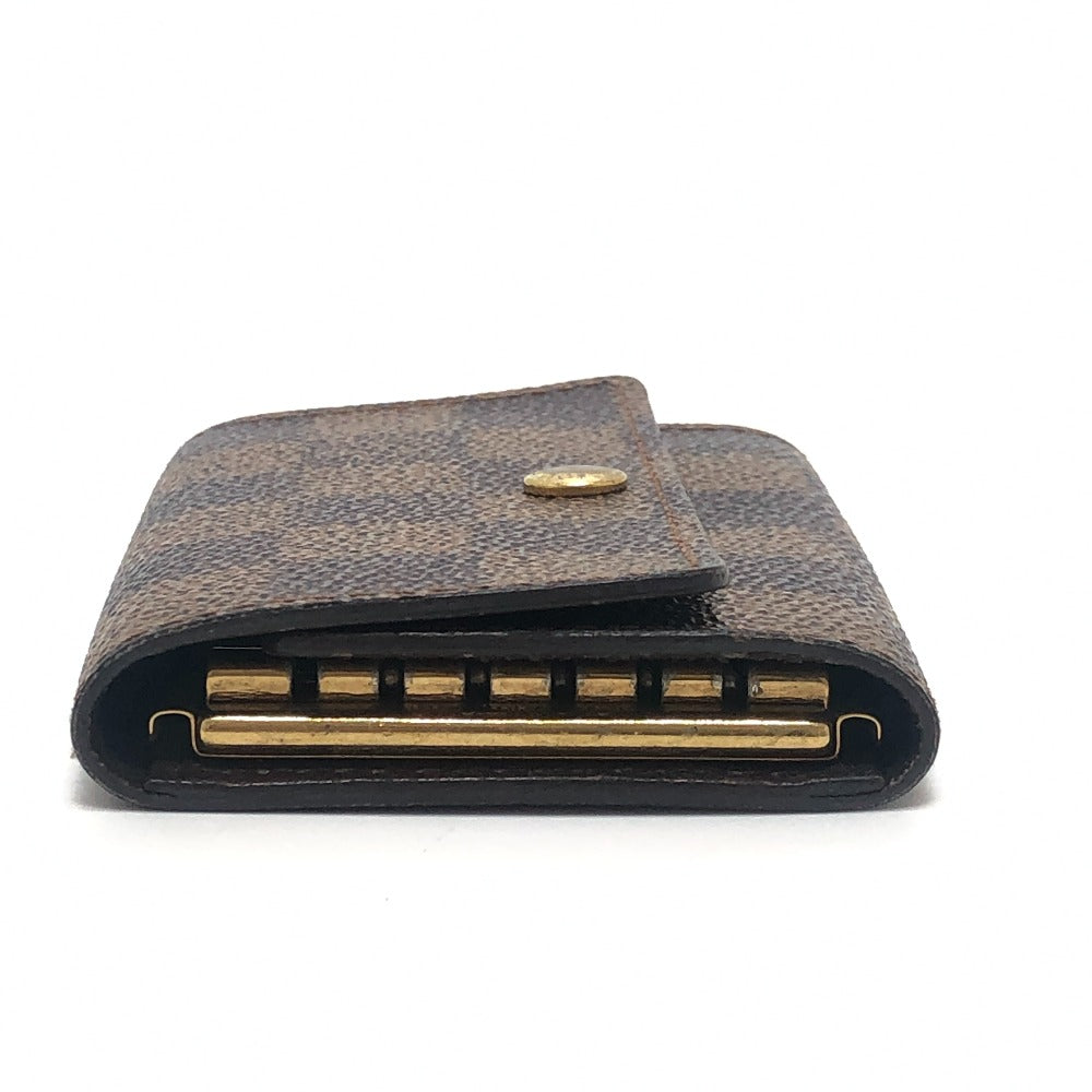 LOUIS VUITTON N62630 Multicles6 Out of stock: 5-pack accessories Key Case Damier Canvas Ebene Used