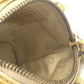 LOUIS VUITTON Mini Lockit Small item Key Holder Mini Pouch Bag Bag Charm Suhari leather Gold Used