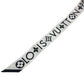 LOUIS VUITTON M90682 BandeauBB-Monogram Infinity Accessory Scarf silk Black x White Used
