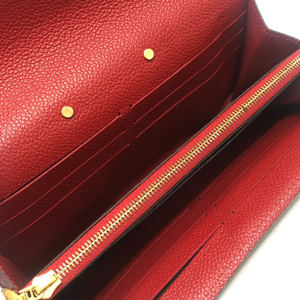 LOUIS VUITTON M58414 Portefeuille-Pallas Long Wallet Flap Long Wallet MonogramCanvas Slys Brown Used