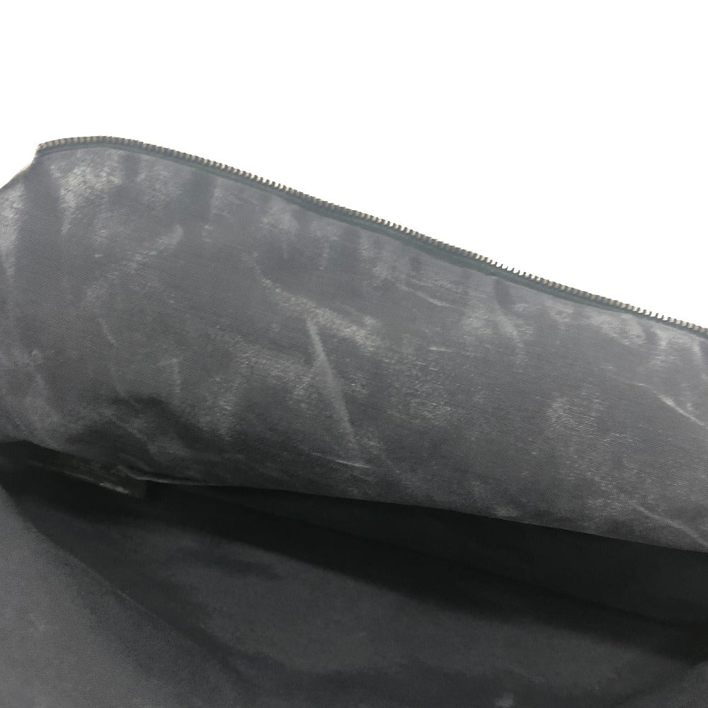 HERMES Bolide Pouch 31 GM Small item case, makeup pouch, cosmetics pouch, multi-purpose Pouch cotton Black Used