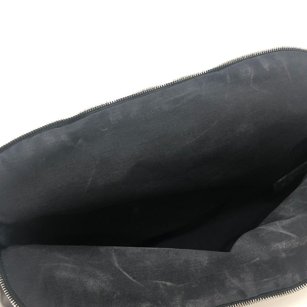 HERMES Bolide Pouch 31 GM Small item case, makeup pouch, cosmetics pouch, multi-purpose Pouch cotton Black Used
