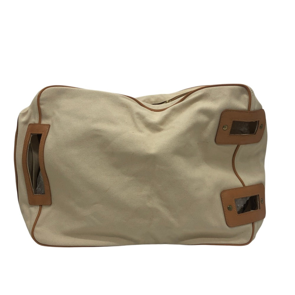 GLOBE TROTTER Suitcase cover for 2-wheeled suitcases Protective storage travel carry bag cover Miscellaneous goods Canvas natural Used