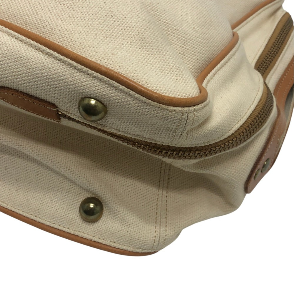 GLOBE TROTTER Suitcase cover for 2-wheeled suitcases Protective storage travel carry bag cover Miscellaneous goods Canvas natural Used