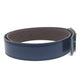 HERMES Stitched square buckle Reversible belt for bottoms. belt Bock Scarf / Epsom Blue x Brown Used