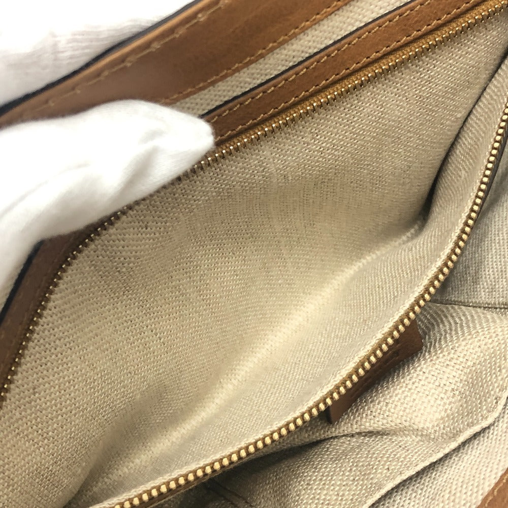 GUCCI 257030 Marchesi GG Tassel Bag Cluch Bag Clutch bag Leather Brown Used