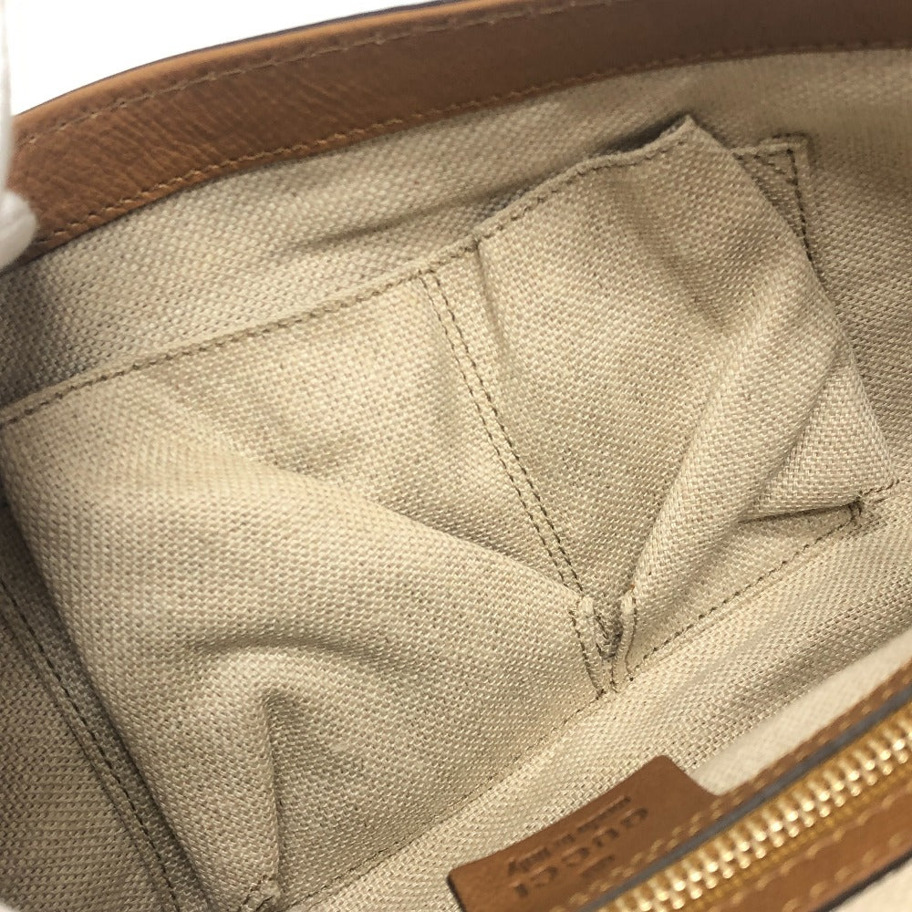 GUCCI 257030 Marchesi GG Tassel Bag Cluch Bag Clutch bag Leather Brown Used