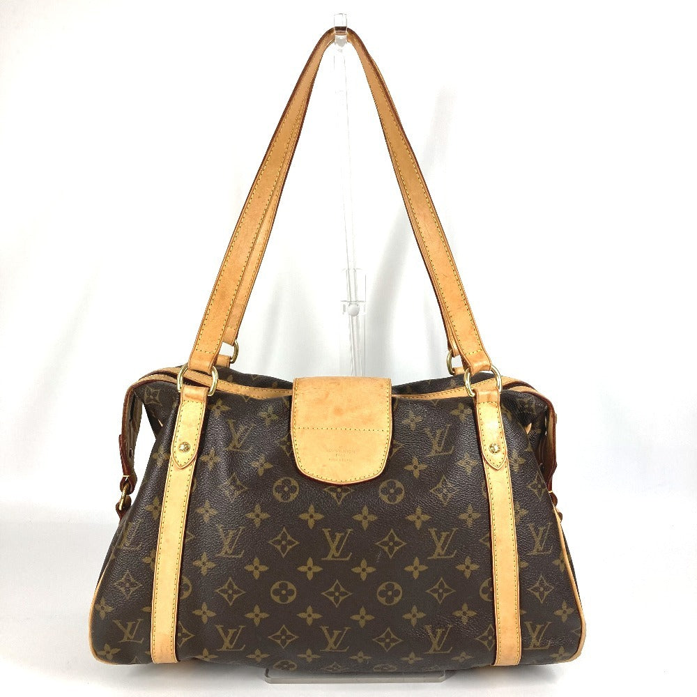 LOUIS VUITTON M51186 Monogram Stresa PM Stresa PM Shoulder Tote Bag Bag Shoulder Bag Monogram Canvas Women's Brown