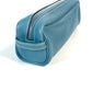 HERMES Pencil Case Stationery Pouch Pen Case Leather Women's Blue