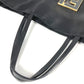 FENDI Mesh FF Logo Bag Tote Bag Handbag Leather/Nylon Unisex Black