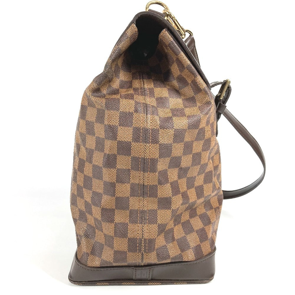 LOUIS VUITTON N41120 Damier West End GM West End GM 2WAY Bag Handbag Shoulder Bag Boston Bag Damier Canvas Unisex Ebene Brown