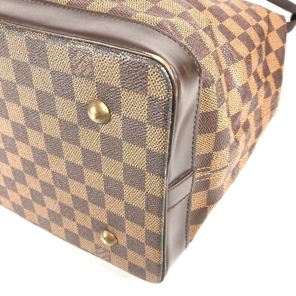LOUIS VUITTON N41120 Damier West End GM West End GM 2WAY Bag Handbag Shoulder Bag Boston Bag Damier Canvas Unisex Ebene Brown