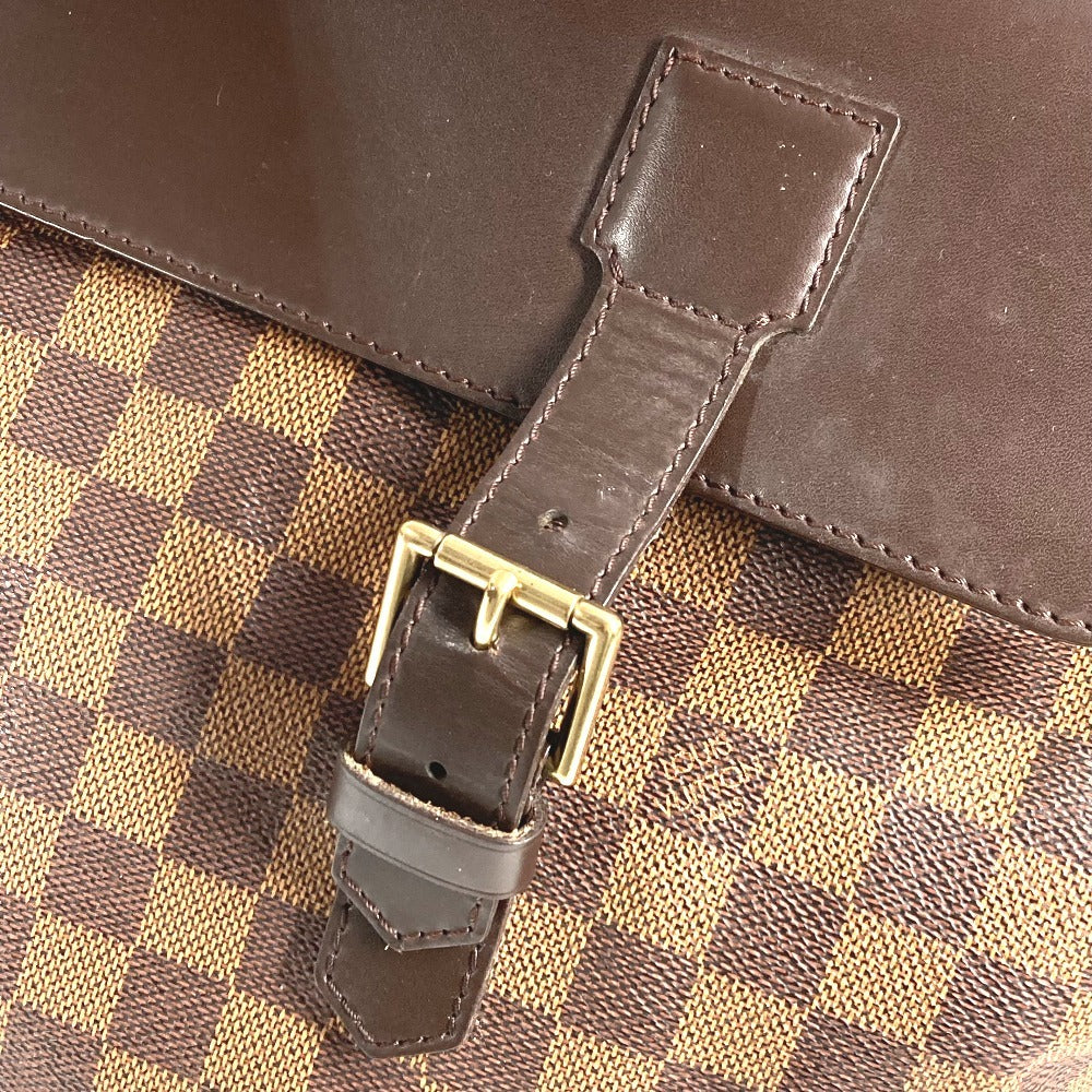 LOUIS VUITTON N41120 Damier West End GM West End GM 2WAY Bag Handbag Shoulder Bag Boston Bag Damier Canvas Unisex Ebene Brown