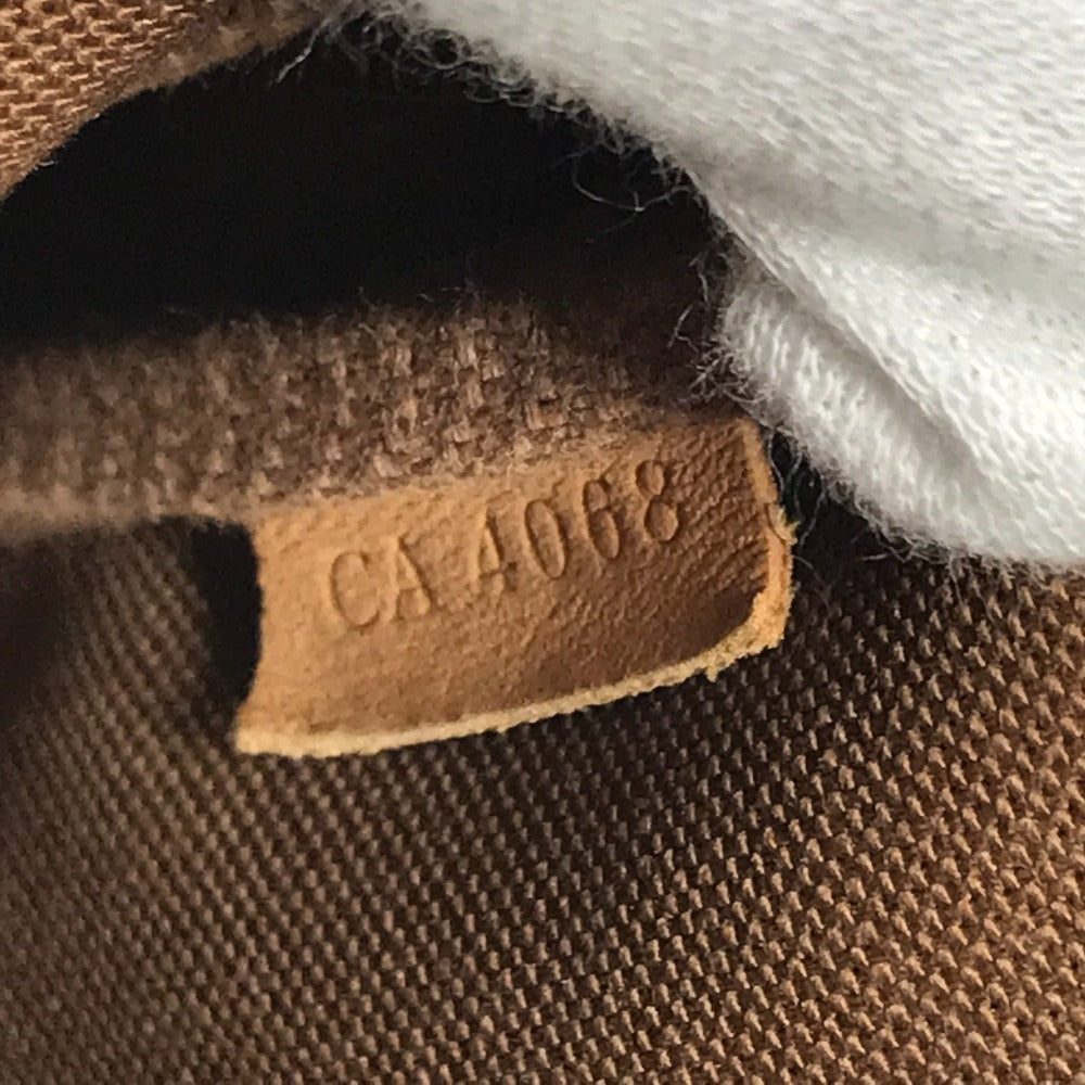 LOUIS VUITTON M48615 モノグラムローズ バラ 薔薇 ポシェットアクセソワール カバン ハンドバッグ ショルダーバッグ ポーチ モノグラムキャンバス レディース ブラウン