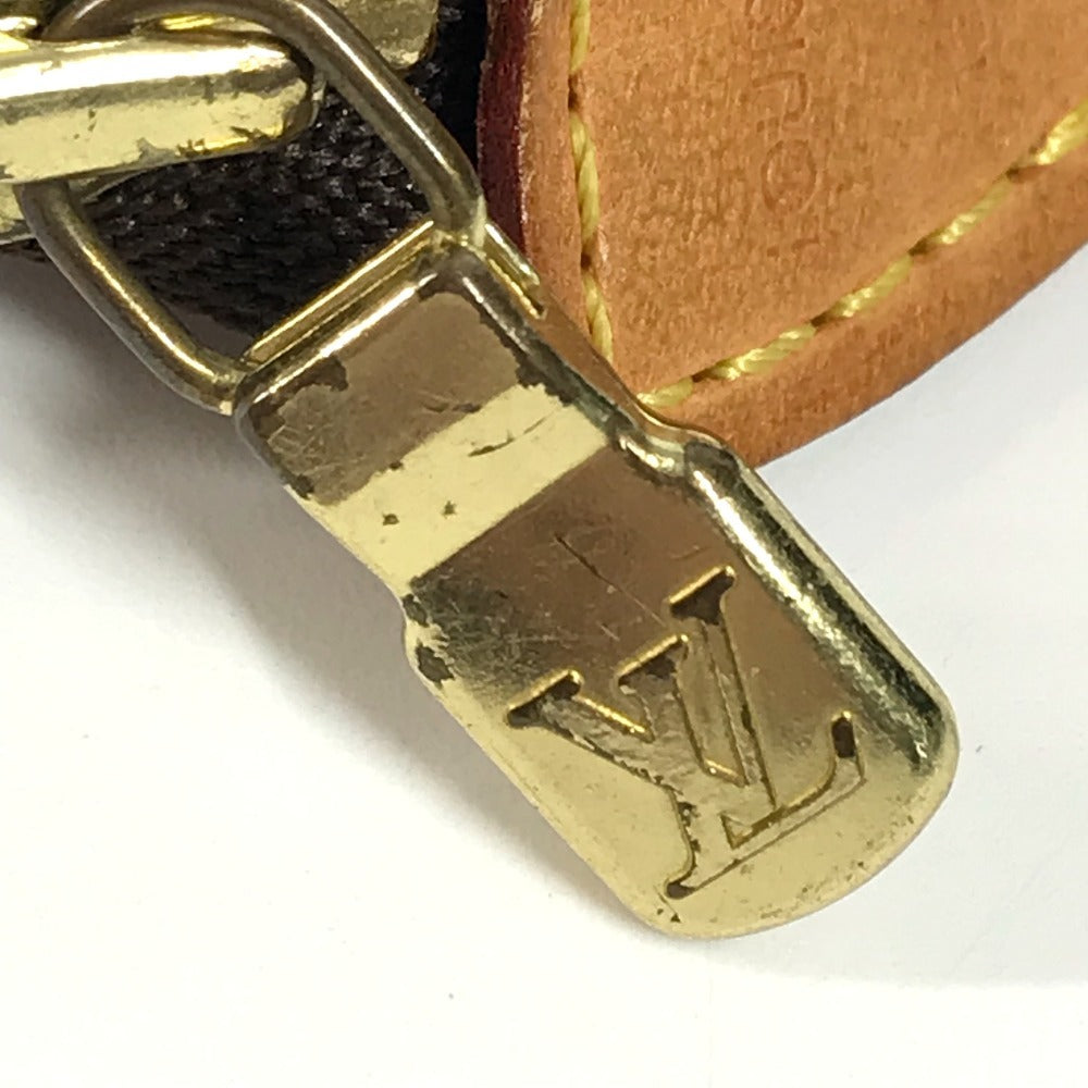 LOUIS VUITTON M48615 モノグラムローズ バラ 薔薇 ポシェットアクセソワール カバン ハンドバッグ ショルダーバッグ ポーチ モノグラムキャンバス レディース ブラウン