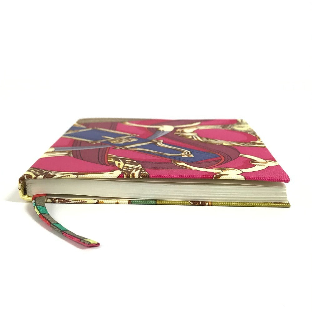 HERMES 手帳 雑貨 シルクノート カヴァルカドゥール メモ帳 ステーショナリー ノート ノートブック シルク レディース ピンク