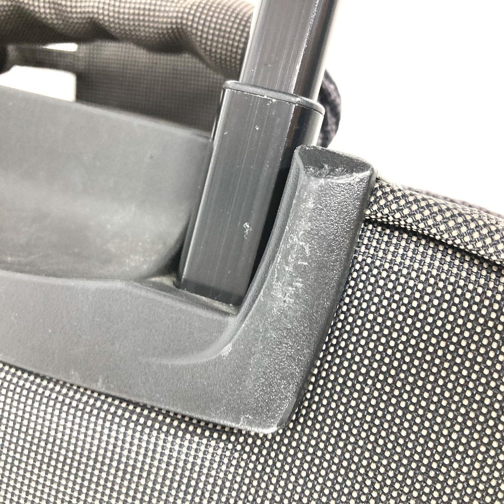 HERMES 2輪 スーツケース ロゴ トラベルバッグ 旅行バッグ カバン キャリーバッグ キャンバス ユニセックス グレー