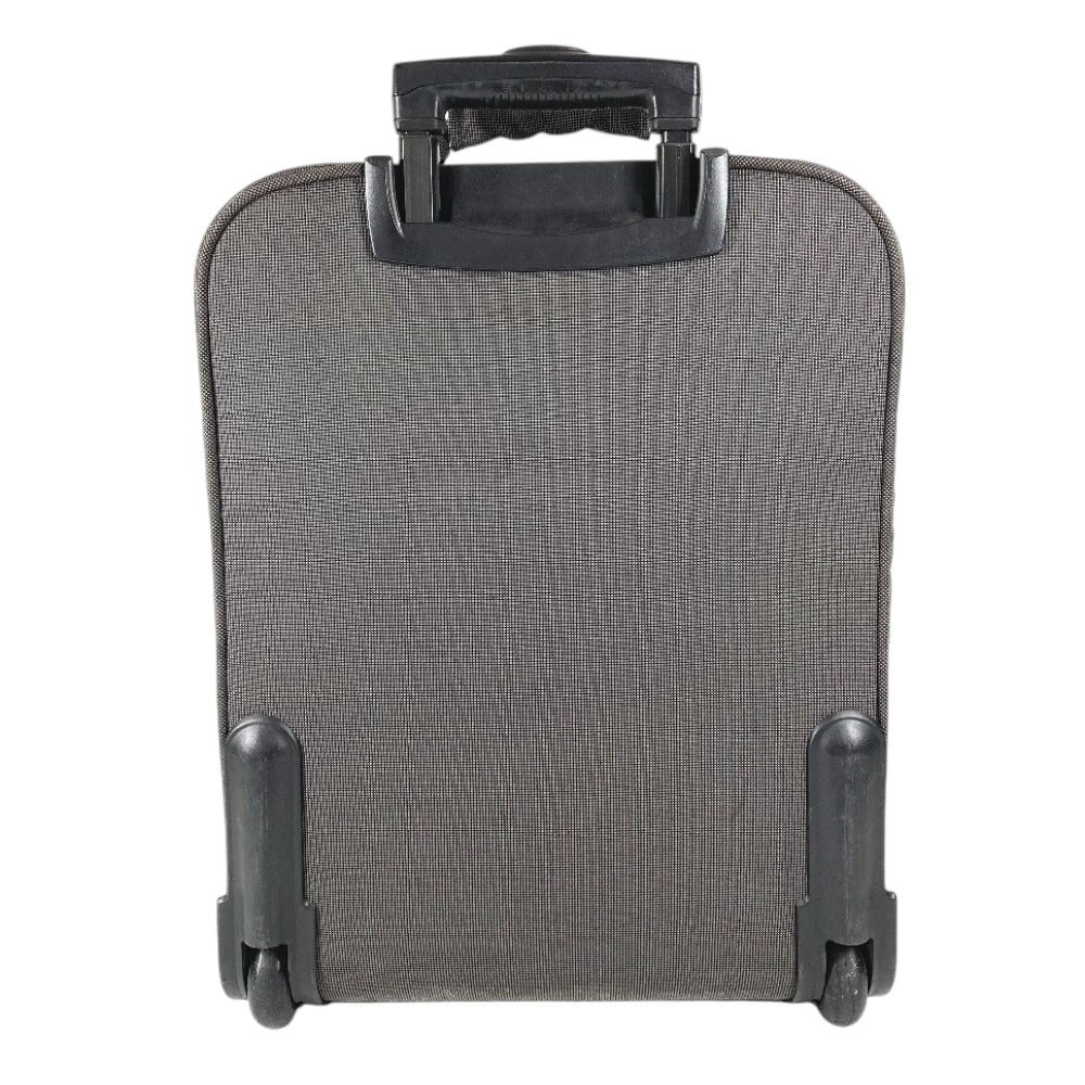 HERMES 2輪 スーツケース ロゴ トラベルバッグ 旅行バッグ カバン キャリーバッグ キャンバス ユニセックス グレー