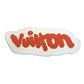LOUIS VUITTON GI0796 グラフィティ ロゴ バイカラー ラグマット マット 絨毯 インテリア カーペット オブジェ ウール ユニセックス ホワイト
