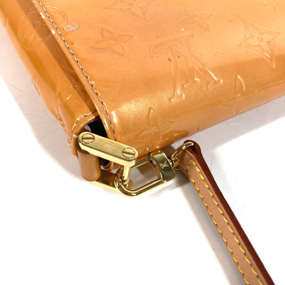 LOUIS VUITTON M91070 Monogram Vernis Thompson Street Shoulder Bag Flap Shoulder Bag Monogram Vernis Canvas Women's Marshmallow Pink