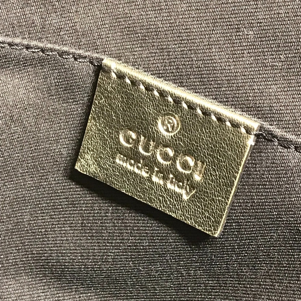 GUCCI 189669 GGクリスタル ロゴ ショルダーバッグ 肩掛け カバン トートバッグ コーティングキャンバス ユニセックス ゴールド