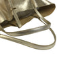 TIFFANY&Co. Pouch-Included Logo Reversible Shoulder Bag Tote Bag Shoulder Bag Leather Unisex Gold
