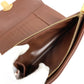 LOUIS VUITTON M95995 Monogram Mahina Portefeuille Amelia Long Wallet Flap Tri-fold Long Wallet Monogram Mahina Unisex Brown
