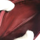 CARTIER Happy Birthday Logo Long Wallet Patent Leather Unisex Red